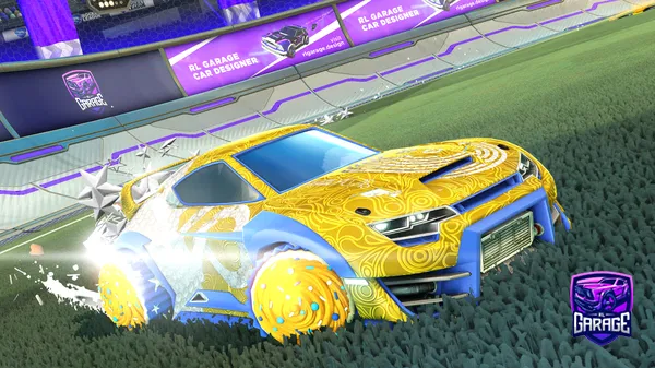 A Rocket League car design from JULA11