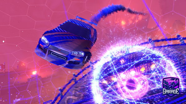 A Rocket League car design from A3AVST1N