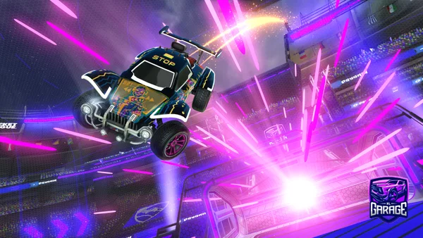 A Rocket League car design from Viniciuuz