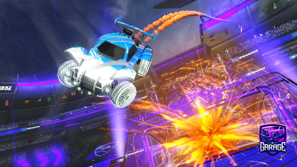 A Rocket League car design from wonderpetshd