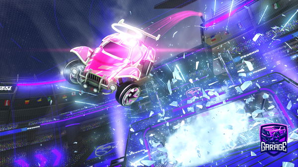 A Rocket League car design from PjOW