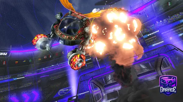 A Rocket League car design from Patromenti