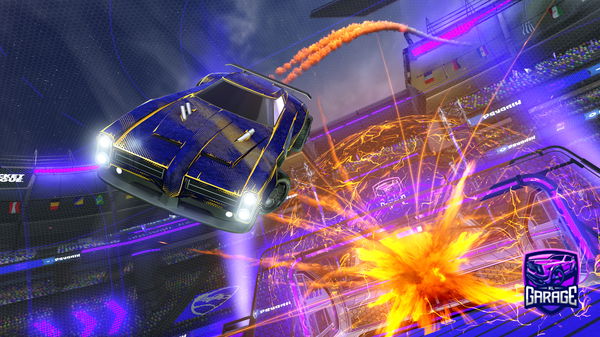 A Rocket League car design from MeesterBlokje