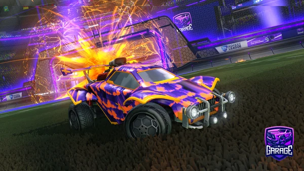 A Rocket League car design from RomelITO