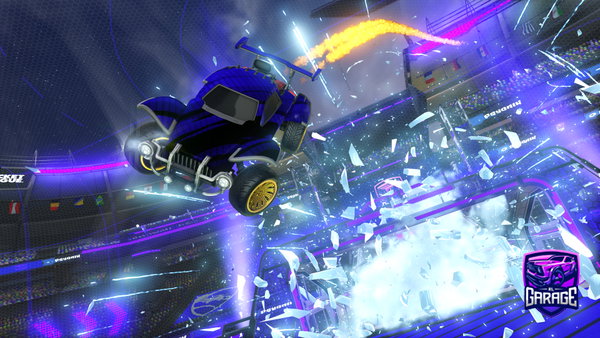 A Rocket League car design from dsh_