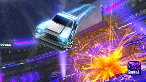 A Rocket League car design from MaxPower2535