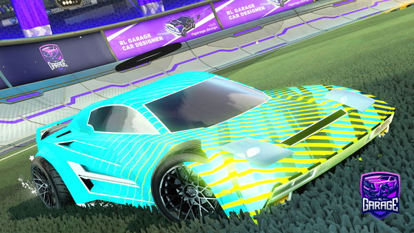 A Rocket League car design from brown_charizard