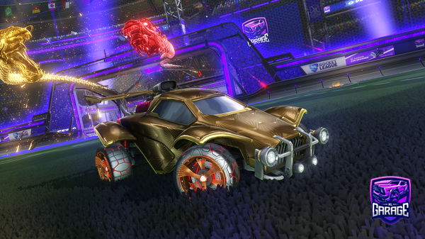 A Rocket League car design from sxniKzzz