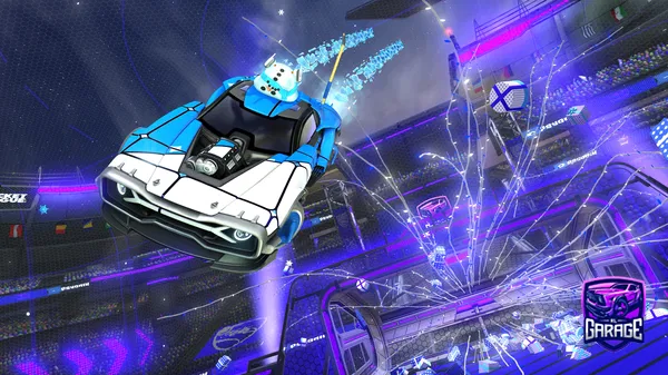 A Rocket League car design from Hynexor