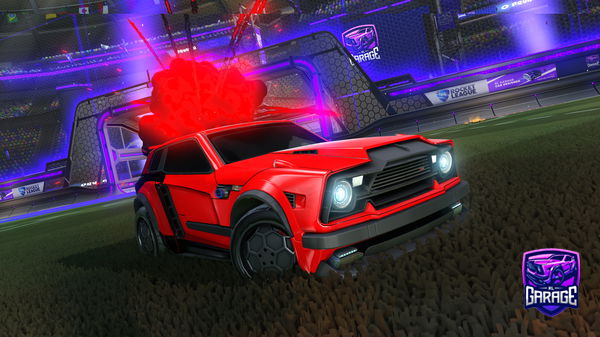 A Rocket League car design from SquirtleTM