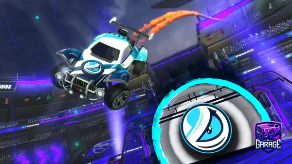 A Rocket League car design from Penguin_TTT