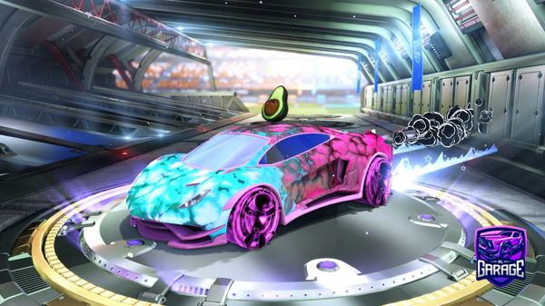 A Rocket League car design from Torete309