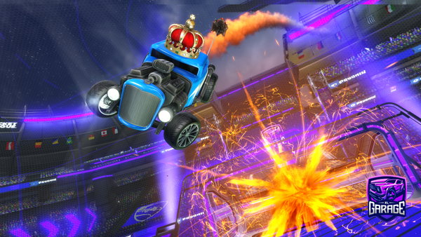 A Rocket League car design from PROCJDJ2009