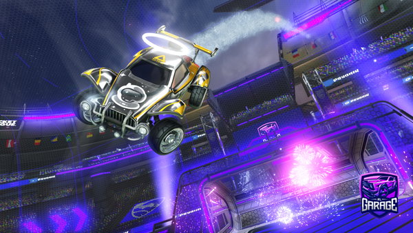 A Rocket League car design from Xdxvy