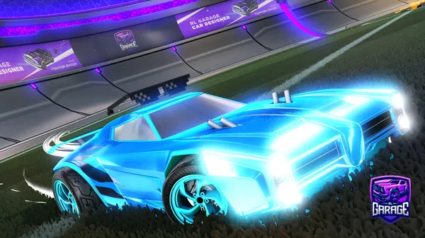 A Rocket League car design from KhiJ18