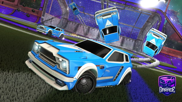 A Rocket League car design from axre3q