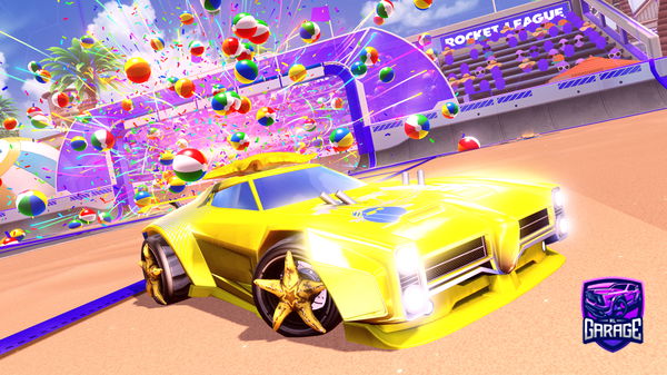 A Rocket League car design from sultantige