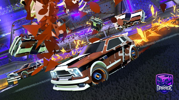 A Rocket League car design from Splashbarnes