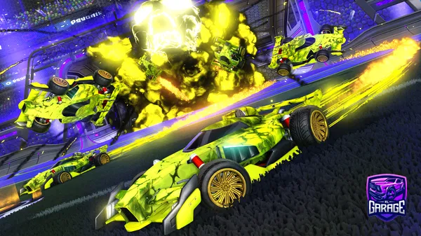 A Rocket League car design from LiamLFH76