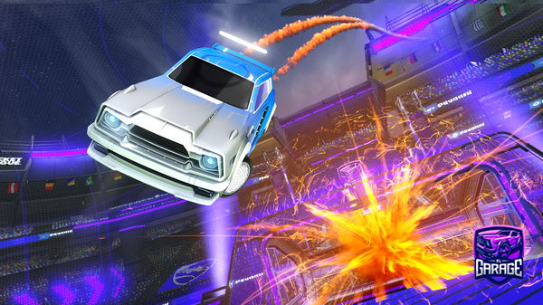 A Rocket League car design from Adduuhhmm