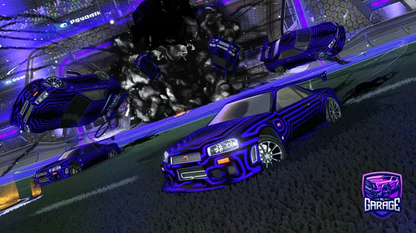 A Rocket League car design from Xn2sL