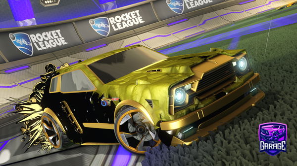 A Rocket League car design from Android6543