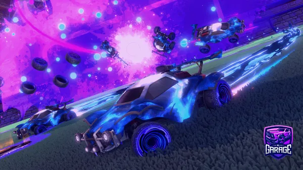 A Rocket League car design from Crashburger1234