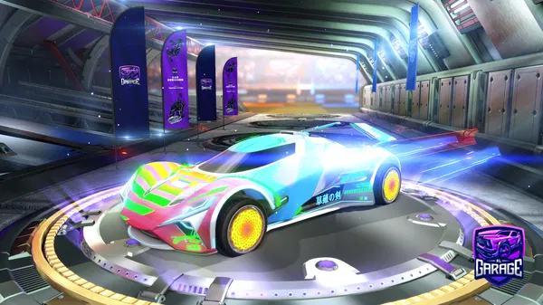 A Rocket League car design from Poseidon116