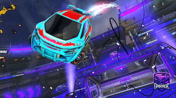 A Rocket League car design from Car-terrific