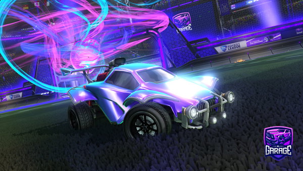 A Rocket League car design from scalambo