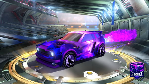 A Rocket League car design from ChaikaJr
