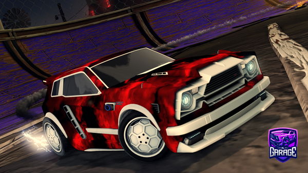 A Rocket League car design from Vergter2012