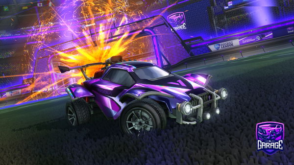 A Rocket League car design from itdxh