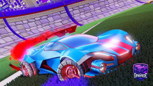 A Rocket League car design from MrInfinite
