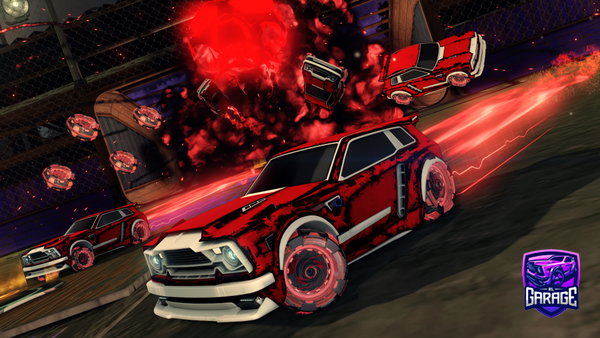 A Rocket League car design from rant2299