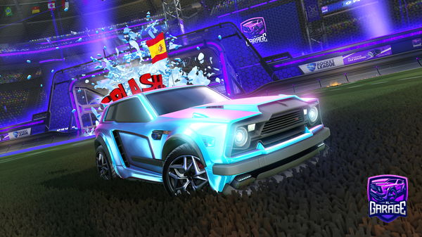 A Rocket League car design from Nassirus847