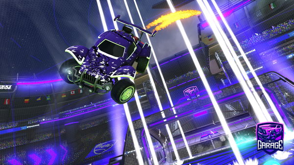 A Rocket League car design from Wesok