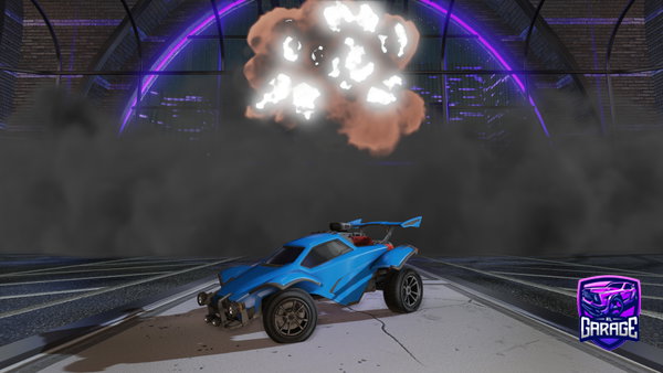 A Rocket League car design from kddng