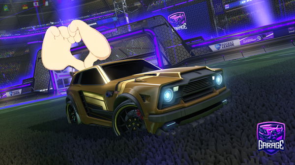 A Rocket League car design from NadaDeNombre