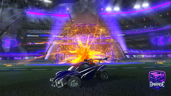 A Rocket League car design from Xaffroncard1580