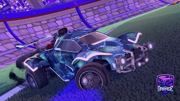 A Rocket League car design from Levl