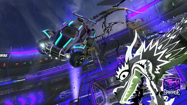 A Rocket League car design from Catharticcup