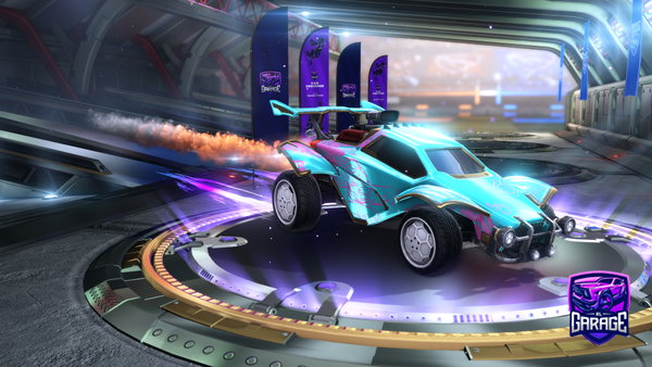 A Rocket League car design from gnelby