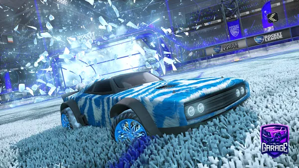 A Rocket League car design from Golden_Haze19