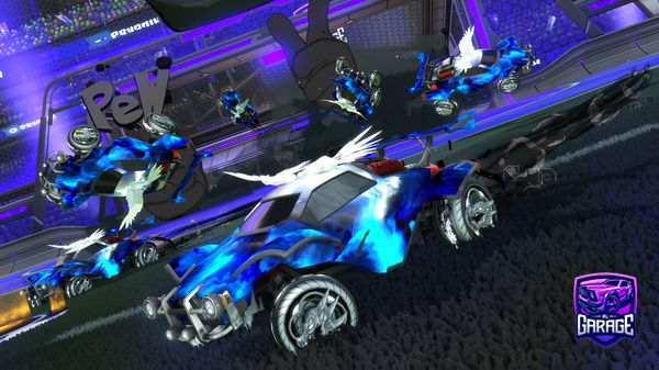 A Rocket League car design from zelibelly