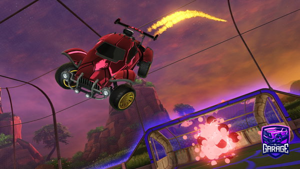 A Rocket League car design from GRS3
