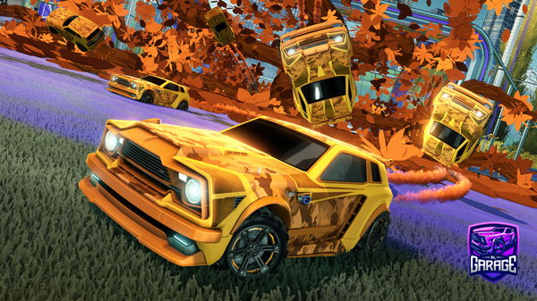 A Rocket League car design from Matimaxxx