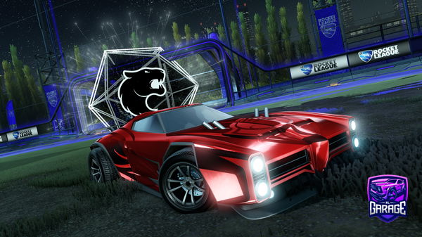 A Rocket League car design from SquirtleTM