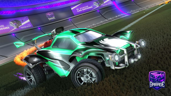 A Rocket League car design from itdxh