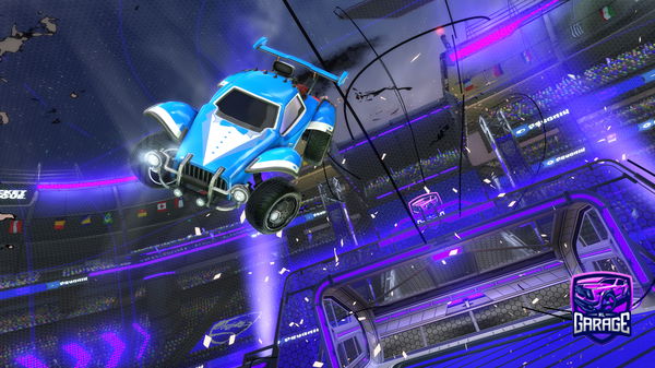 A Rocket League car design from wickedw31ner